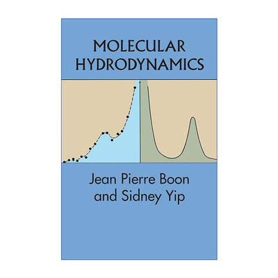 英文原版 Molecular Hydrodynamics 分子流体动力学 物理学 Jean Pierre Boon 英文版 进口英语原版书籍