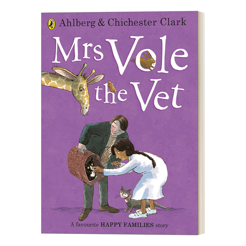 英文原版 Mrs Vole the Vet 兽医欧夫人 成长没烦恼系列 英文版 进口英语原版书籍