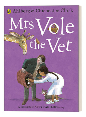 英文原版 Mrs Vole the Vet 兽医欧夫人 成长没烦恼系列 英文版 进口英语原版书籍