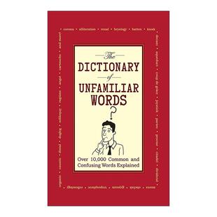 生僻词词典 书籍 Dictionary 进口英语原版 英文版 超万条常见易混淆词汇释义 Words Unfamiliar The 英文原版