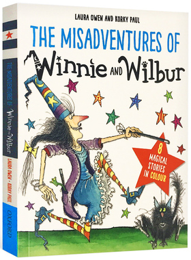 The Misadventures of Winnie and Wilbur 英文原版 女巫温妮和黑猫威尔伯倒大霉 Winnie the Witch英语儿童英文魔法故事绘本