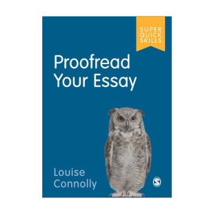 Essay 如何校对论文 进口英语原版 Proofread 书籍 英文版 Your 英美大学本科生学术指南 英文原版 SAGE学术技能入门系列