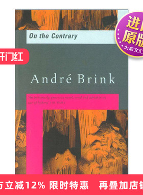 英文原版 On The Contrary 对立面 南非作家安德烈·布林克长篇小说 英文版 进口英语原版书籍