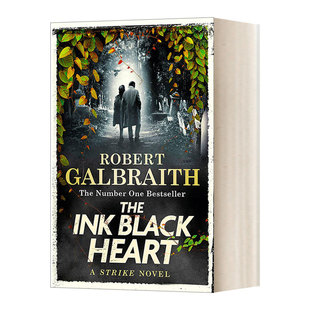 Strike 书籍 进口英语原版 Heart 小说 Cormoran 神探斯特莱克系列6 The 英文版 英文原版 Ink 黑心 Black