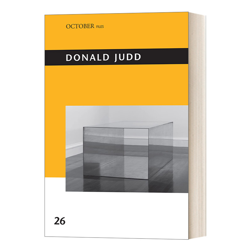 英文原版 Donald Judd October Files 唐纳德·贾德 英文版 进口英语原版书籍