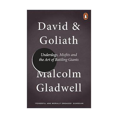 英文原版 David and Goliath 逆转 弱者如何找到优势 反败为胜 Malcolm Gladwell 英文版 进口英语原版书籍