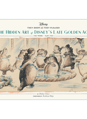 英文原版 They Drew as They Pleased Vol 3 迪士尼隐藏艺术集卷三 精装画册 英文版 进口英语原版书籍