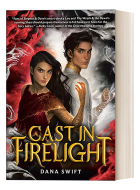 英文原版小说 Cast In Firelight 在火光中铸成 青少年奇幻小说 Dana Swift 英文版 进口英语原版书籍