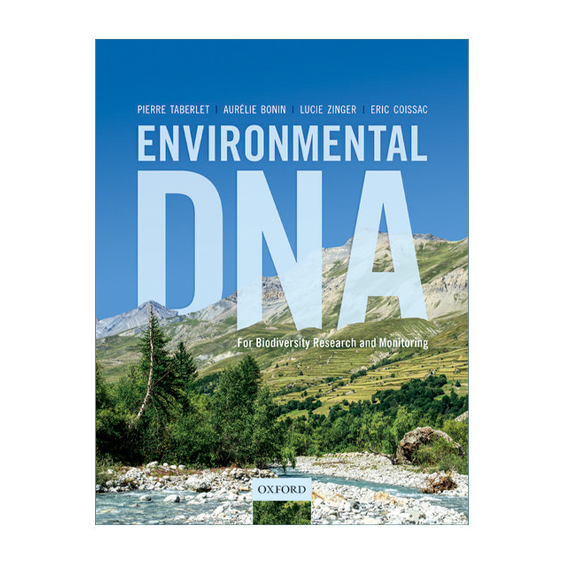 英文原版 Environmental DNA 环境DNA 生物多样性研究和监测 英文版 进口英语原版书籍