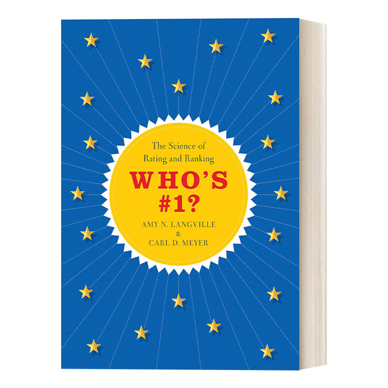英文原版 Who's #1? 谁排第一 关于评价和排序的科学 精装数学建模思维启蒙书 Amy N. Langville 英文版 进口英语原版书籍