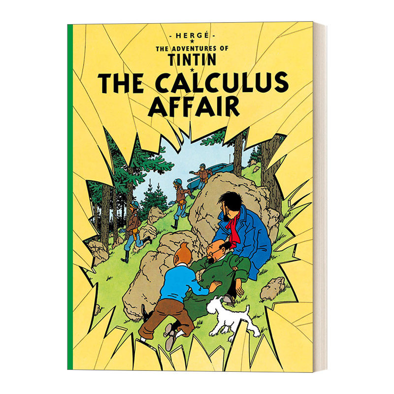 英文原版 the calculus affair 丁丁历险记之卡尔库鲁斯案件 英版 the