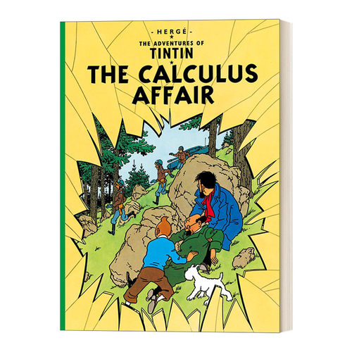 英文原版 The Calculus Affair 丁丁历险记之卡尔库鲁斯案件 英版 The Adventures Of Tintin 英文版 进口英语原版书籍