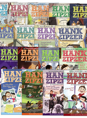 英文原版 Hank Zipzer 汉克历险记系列17册 青少年幽默搞笑校园成长章节小说 Henry Winkler 英文版 进口英语原版书籍