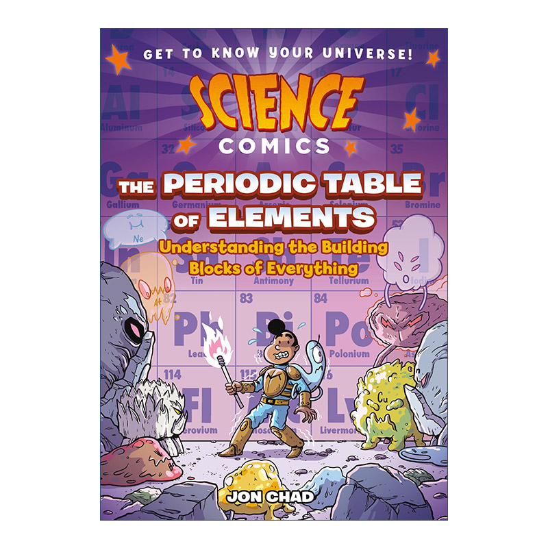 英文原版 Science Comics: The Periodic Table of Elements科学漫画元素周期表英文版进口英语原版书籍