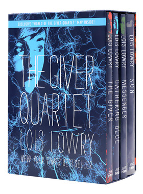 记忆传授人 四部曲套装 历史刺绣人 儿子 英文原版小说 The Giver Quartet Boxed Set Lois Lowry 纽伯瑞金奖 英文版进儿童文学书