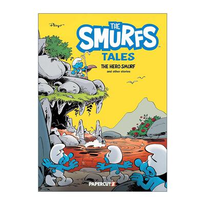 英文原版 The Smurf Tales 9 蓝精灵故事9 图像小说 英文版 进口英语原版书籍