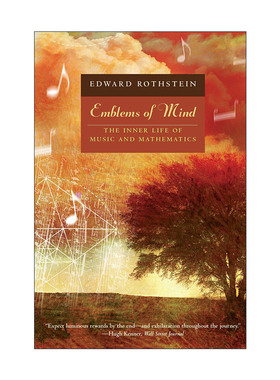 英文原版 Emblems of Mind 心灵的标符 音乐与数学的内在生命 纽约时报前首席乐评人Edward Rothstein 英文版 进口英语原版书籍