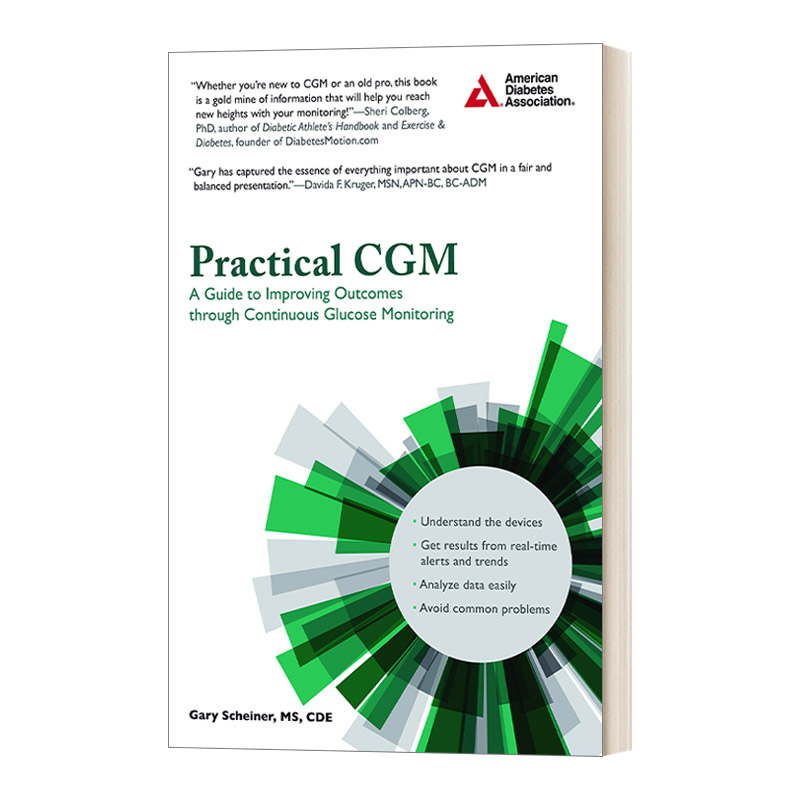 英文原版 Practical CGM 实用的CGM 通过连续的血糖监测改