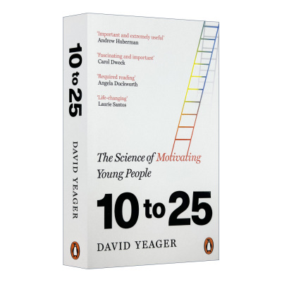 英文原版 10 to 25 怎样激励10到25岁的人 David Yeager 青少年思维干预 英文版 进口英语原版书籍