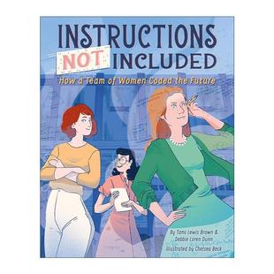 Included 不附说明书 进口英语原版 Instructions 书籍 英文版 Not 精装 英文原版 一群女性如何编写未来