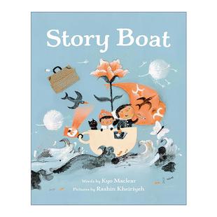 故事小船 儿童精装 进口英语原版 Story 书籍 英文版 Boat 2025凯迪克银奖得主京·麦克莱尔 英文原版 绘本