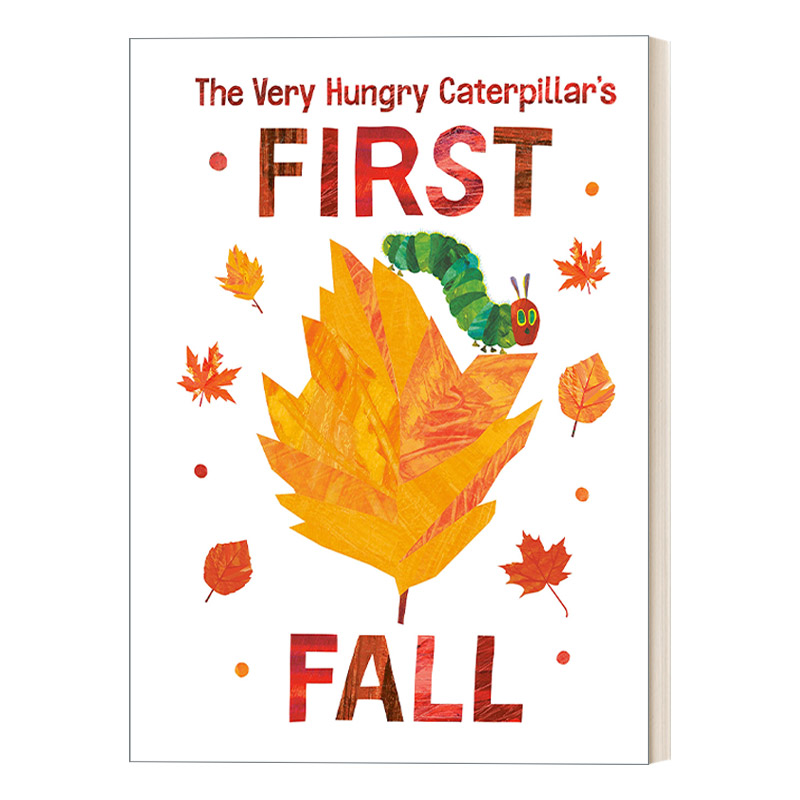 英文版好饿的毛毛虫第一个秋天