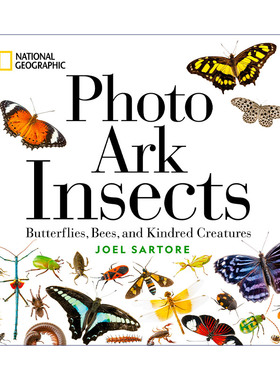 英文原版 National Geographic Photo Ark Insects 国家地理影像方舟 昆虫 Joel Sartore 精装 英文版 进口英语原版书籍