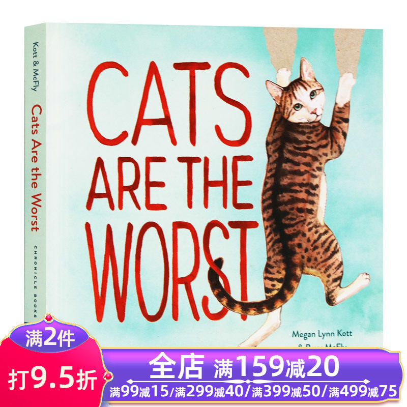 cats are the worst: (cat gift for cat lovers, funny cat book)