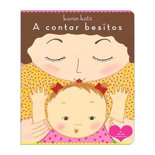 原版 A contar besitos 数数有多少吻 西班牙语版 翻翻纸板书 卡伦卡茨 进口原版书籍