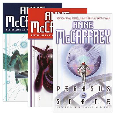 英文原版 The Talents Saga 天才传奇3册 科幻小说 龙骑士 波恩年史系列作者安妮·麦卡芙瑞 英文版 进口英语原版书籍