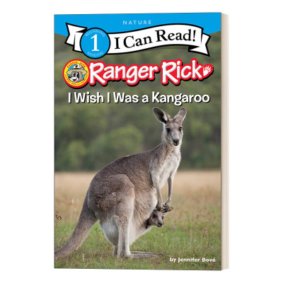 英文原版 Ranger Rick I Wish I Was a Kangaroo I Can Read Level 1 我希望我是一只袋鼠 I Can Read分级阅读 英文版 进口英语书