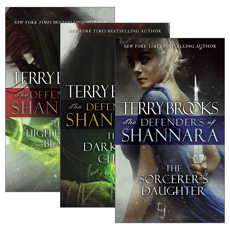 英文原版 The Defenders of Shannara 沙娜拉的捍卫者系列3册 奇幻冒险小说 Terry Brooks 英文版 进口英语原版书籍