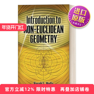 英文原版 Introduction to Non-Euclidean Geometry 非欧几里得几何导论 英文版 进口英语原版书籍