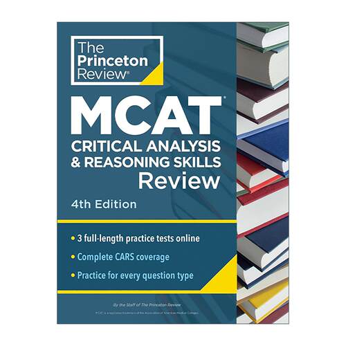 英文原版 Princeton Review MCAT Critical Analysis and Reasoning Skills Review 普林斯顿美国医学研究生院入学考试批判性分析