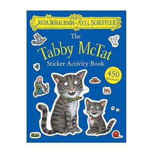 英文原版 The Tabby McTat Sticker Activity Book 虎斑猫塔比贴纸活动书 含超450张贴纸 英文版 进口英语原版书籍