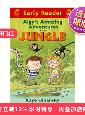 英文原版 Algy's Apnazing Adventures in the Jungle 阿尔吉的丛林冒险 英文版 进口英语原版书籍