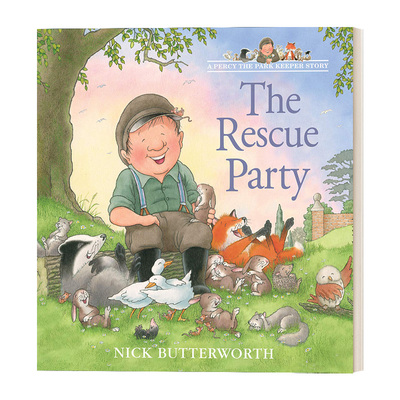 英文原版 The Rescue Party 救援队/小兔子变成大木头 帕西爷爷的爱心公园系列 英文版 进口英语原版书籍