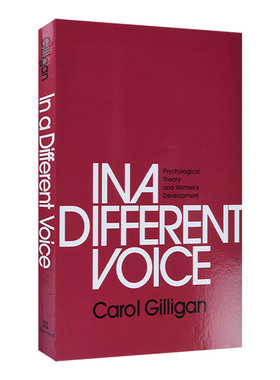 英文原版 In a Different Voice Psychological Theory and Women’s Development 不同的声音 心理学理论与女性发展 进口英语书籍