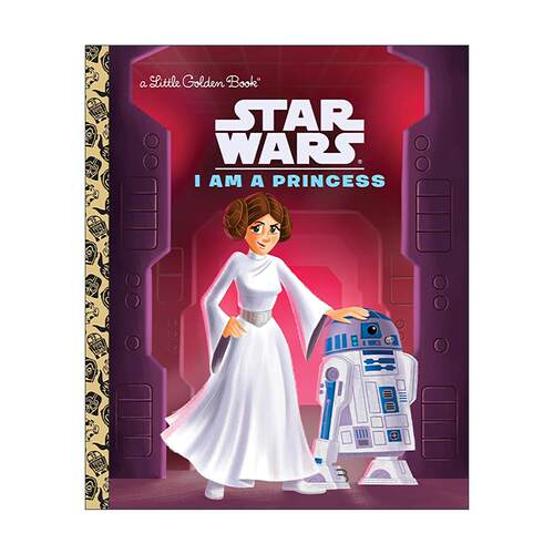 英文原版 I Am a Princess Star Wars Little Golden Book 我是个公主 星球大战 兰登书屋精装小金书 英文版 进口英语原版书籍