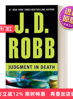 英文原版 Judgment in Death In Death 11 死亡系列11 审判 女侦探悬疑推理小说 J. D. Robb 英文版 进口英语原版书籍