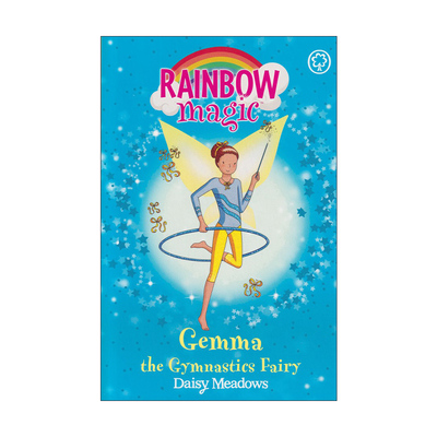 英文原版 Rainbow Magic Gemma The Gymnastic Fairy 彩虹魔法仙子之运动仙女 体操仙女 儿童奇幻章节桥梁书 进口英语原版书籍