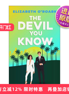 英文原版 The Devil You Know 你认识的恶魔 北美晋江浪漫爱情小说 The Grumpy Devils系列 英文版 进口英语原版书籍