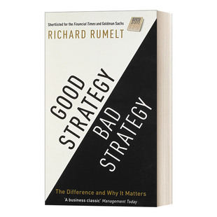 英文原版 Good Strategy/Bad Strategy 好战略，坏战略 理查德·鲁梅尔特 英文版 进口英语原版书籍