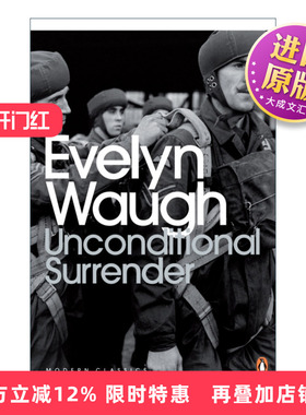 英文原版小说 Unconditional Surrender 无条件投降 伊夫林·沃 企鹅现代经典 英文版 进口英语原版书籍