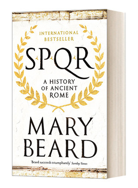 英文原版 SPQR 罗马元老院与人民 元老院与人民的荣光古史 玛丽 比尔德 英文版 进口英语原版书籍