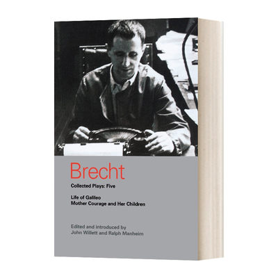 英文原版 Brecht Collected Plays 5 布莱希特戏剧选集5 伽利略传 大胆妈妈和他的孩子们 英文版 进口英语原版书籍