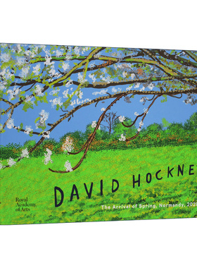 现货大卫·霍克尼:春天的到来,诺曼底 2020 David Hockney:The Arrival of Spring,Normandy英文原版当代艺术绘画册作品集