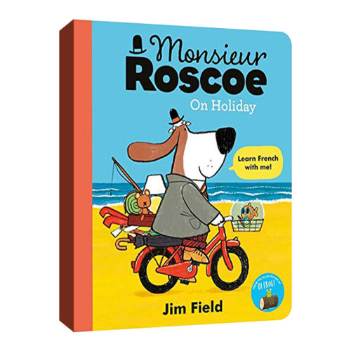英文原版绘本 Monsieur Roscoe on Holiday 罗斯科先生在度假 英文版 进口英语原版书籍