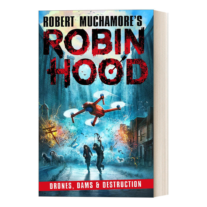 英文原版 Robin Hood 4 Drones  Dams & Destruction 罗宾汉4 无人机，水坝和摧毁 英文版 进口英语原版书籍