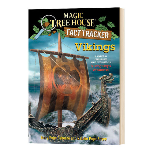 神奇树屋小百科33海盗 英文原版Magic Tree House Fact Tracker #33 Vikings Mary Pope Osborne Random House US儿童图书